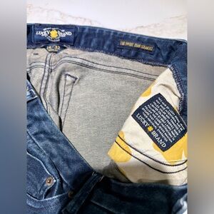 LUCKY BRAND Jeans, Sweet Jean Straight, Dark Blue Size 14/32